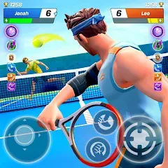 Взлом Tennis Clash: Multiplayer Game (Теннис Клаш)  [МОД Много монет] - последняя версия apk на Андроид