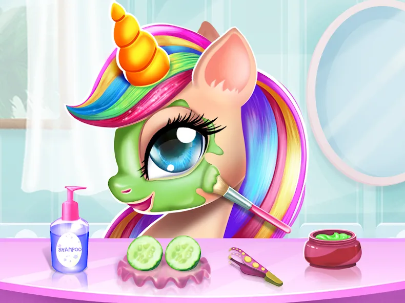 Unicorn Dress up Girls Game  [МОД Mega Pack] Screenshot 3