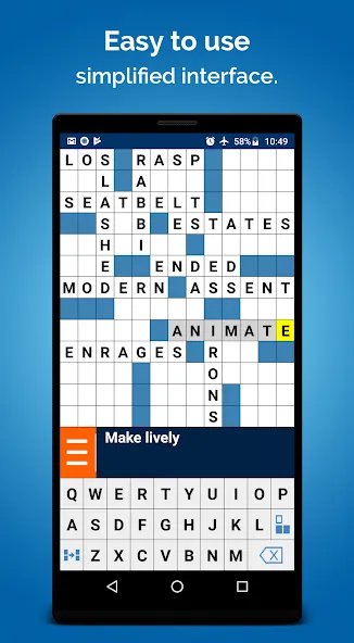 Crossword Puzzle (Кроссворд Пазл)  [МОД Меню] Screenshot 1