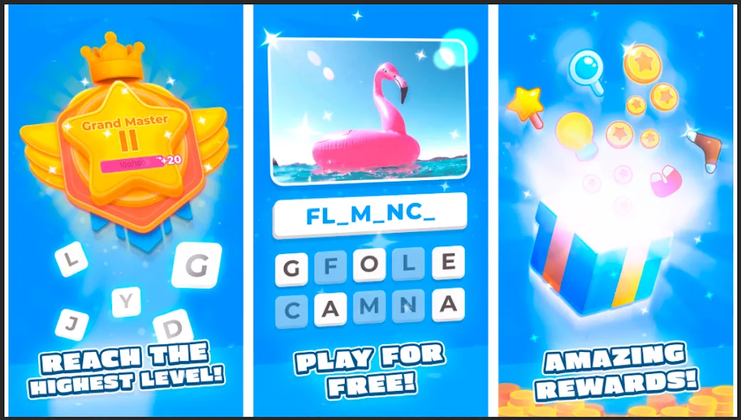 Guess the Word. Word Games  [МОД Бесконечные монеты] Screenshot 5