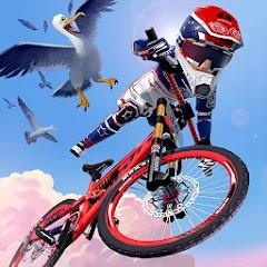 Скачать взломанную Downhill Masters (Даунхилл мастерс)  [МОД Unlocked] - последняя версия apk на Андроид