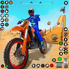 Взлом Bike Stunt Games Stunt Bike 3D (Байк стант рэмп игра Байк Джамп)  [МОД Много денег] - полная версия apk на Андроид