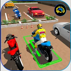 Скачать взломанную Bike Parking Moto Driving Game (Ларонг Парадахан нг Бисиклета)  [МОД Много денег] - стабильная версия apk на Андроид