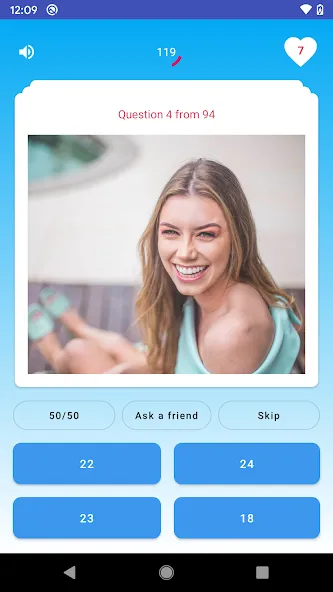 Quiz - Guess her age challenge  [МОД Много денег] Screenshot 1