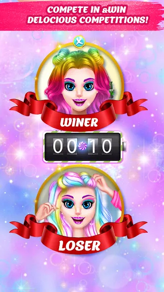 DIY Candy Makeup-Beauty Salon (ДИУАИ Мейкап)  [МОД Unlimited Money] Screenshot 5