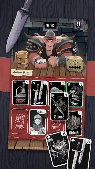 Card Crawl (Кард Кролл)  [МОД Unlocked] Screenshot 1