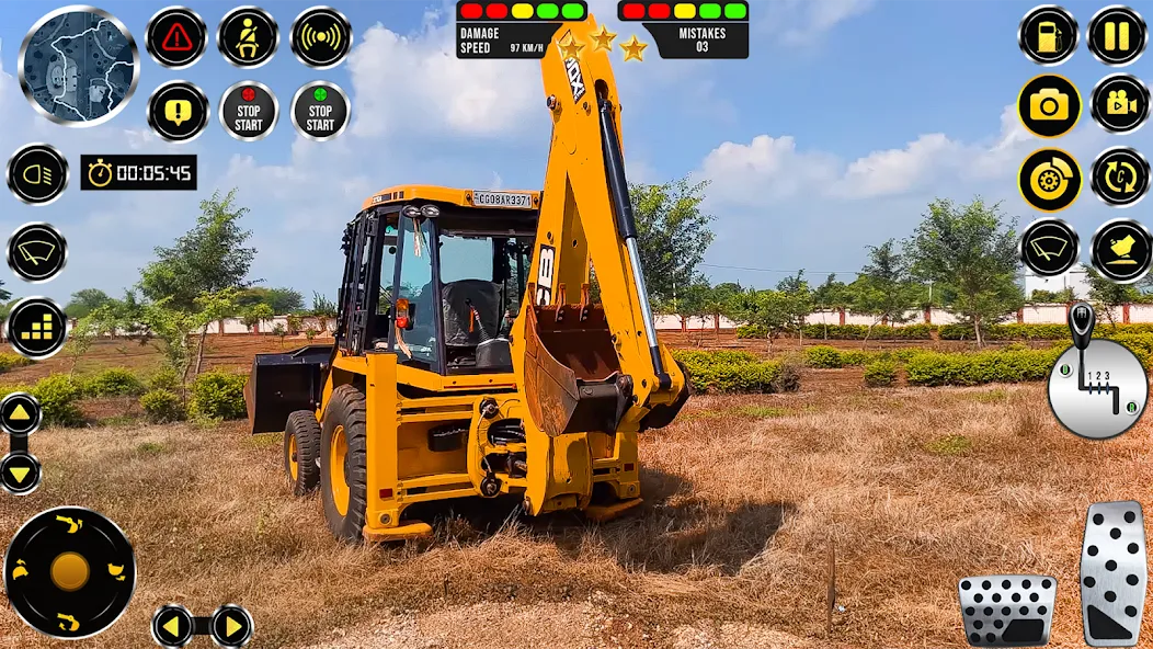 JCB Excavator Construction 3D  [МОД Unlocked] Screenshot 1