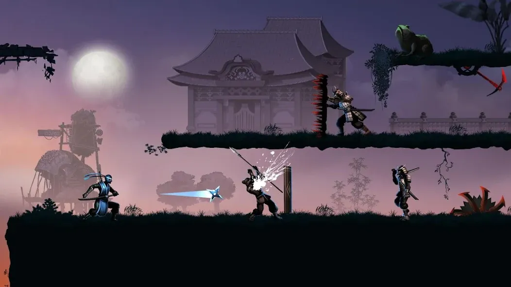 Ninja warrior: legend of adven  [МОД Menu] Screenshot 2