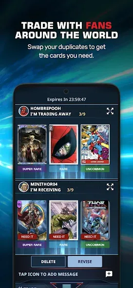 Marvel Collect! by Topps®  [МОД Unlimited Money] Screenshot 3