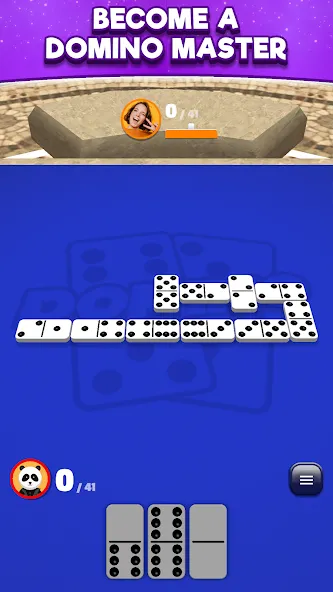 Domino Club: 1v1 Online Game (Домино Клуб)  [МОД Unlimited Money] Screenshot 5