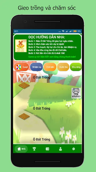 Nông Trại Kiếm Tiền Uy TínNhất  [МОД Много денег] Screenshot 2