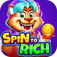 Взломанная Spin To Rich - Vegas Slots (Спин Ту Рич)  [МОД Много денег] - стабильная версия apk на Андроид