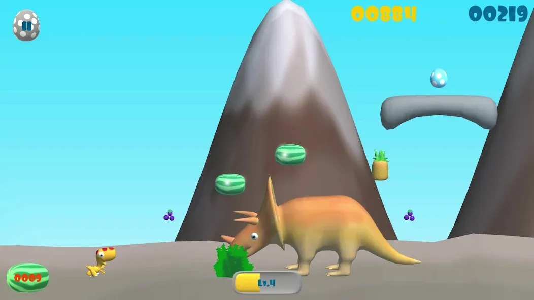 Dinosaur Run (Динозавр Ран)  [МОД Unlocked] Screenshot 4