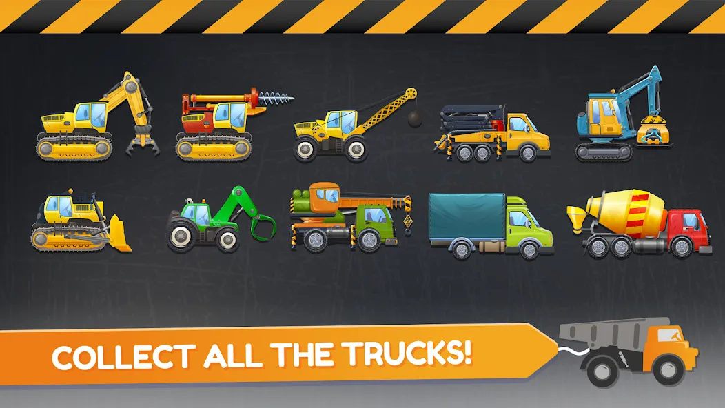 Build a House: Building Trucks  [МОД Бесконечные монеты] Screenshot 1