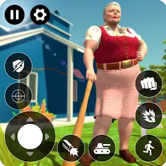 Скачать взлом Scary Granny 4: Escape Games  [МОД Mega Pack] - стабильная версия apk на Андроид