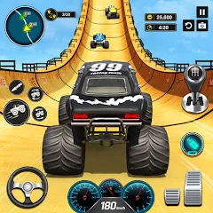 Скачать взлом Monster Truck Games- Car Games  [МОД Меню] - полная версия apk на Андроид