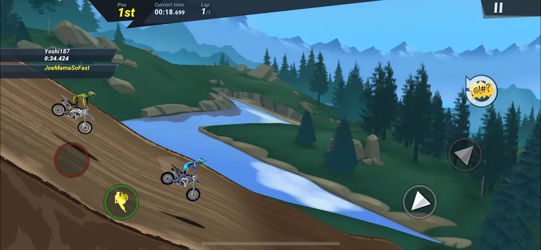 Mad Skills Motocross 3 (Мэд Скиллз Мотокросс 3)  [МОД Меню] Screenshot 3