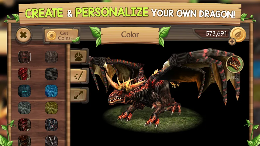 Dragon Sim Online: Be A Dragon  [МОД Бесконечные монеты] Screenshot 3