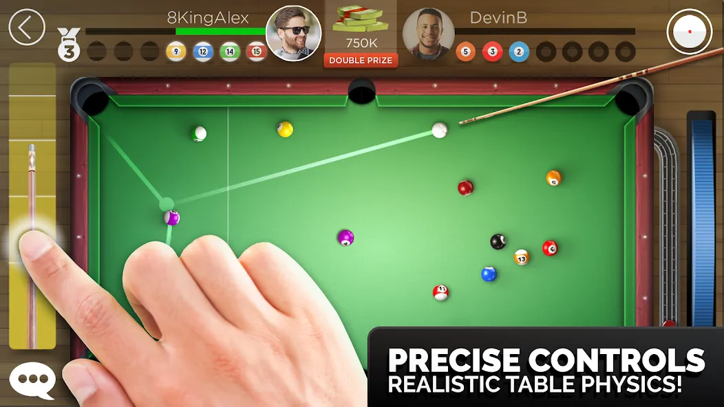 Kings of Pool - Online 8 Ball (Кингс оф Пул)  [МОД Все открыто] Screenshot 2