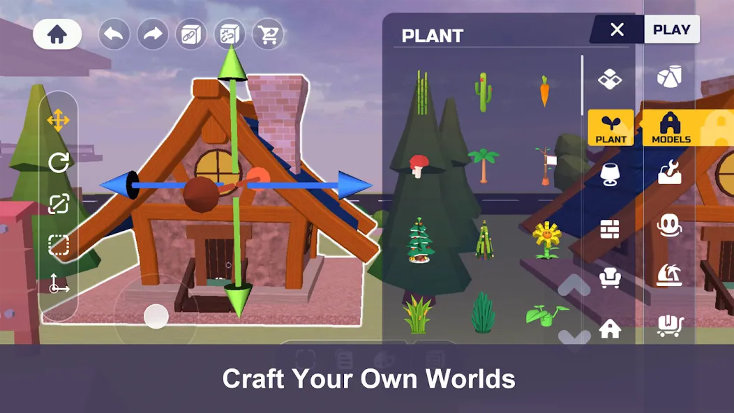 Uni - Craft your world (Юни)  [МОД Unlimited Money] Screenshot 1