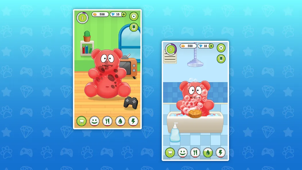 My Jelly Bear Pet  [МОД Menu] Screenshot 5