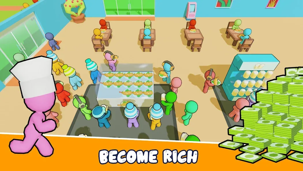 Kitchen Fever: Food Tycoon (Китчен Фивер)  [МОД Много монет] Screenshot 1