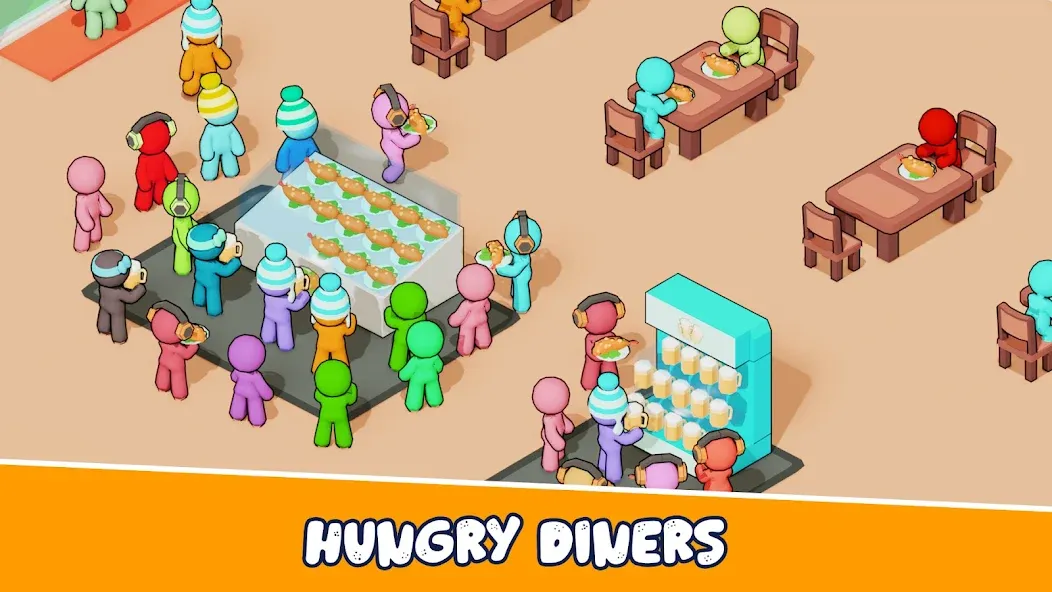 Kitchen Fever: Food Tycoon (Китчен Фивер)  [МОД Много монет] Screenshot 2