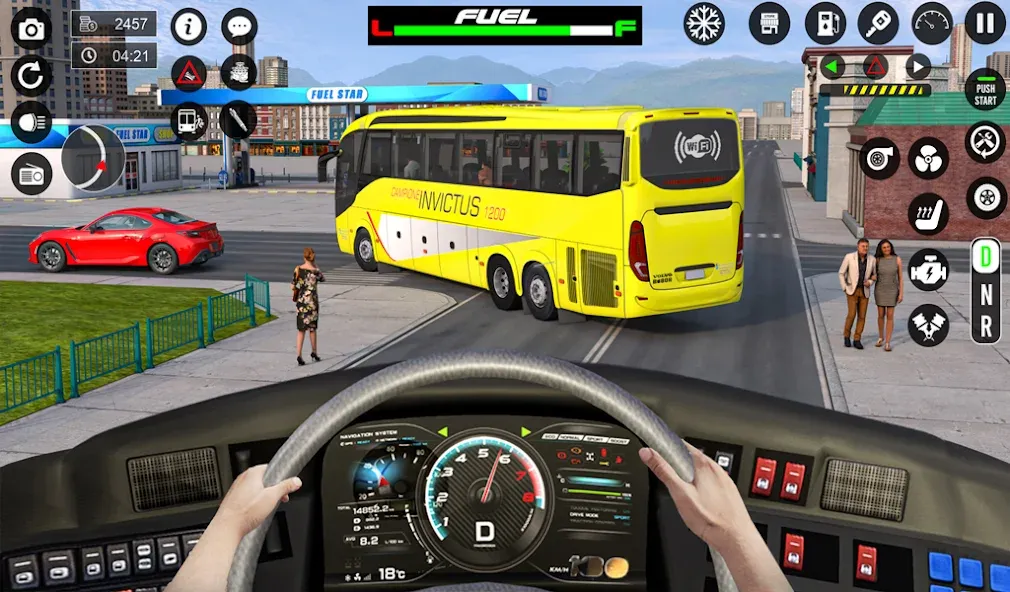 Bus Simulator 3D: Bus Games (Бус Симулятор 3Д)  [МОД Много денег] Screenshot 2