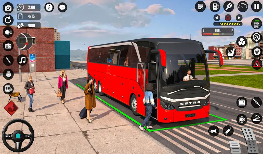 Bus Simulator 3D: Bus Games (Бус Симулятор 3Д)  [МОД Много денег] Screenshot 4