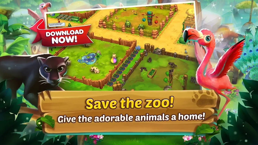 Zoo 2: Animal Park (Зу 2)  [МОД Меню] Screenshot 1