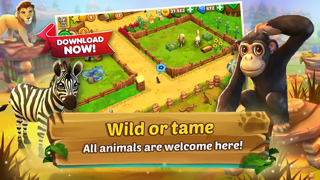 Zoo 2: Animal Park (Зу 2)  [МОД Меню] Screenshot 3