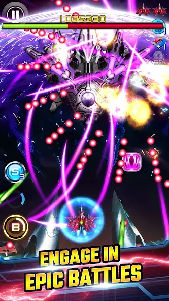 Lightning Fighter 2: Space War (Лайтнинг Файтер 2)  [МОД Unlocked] Screenshot 4