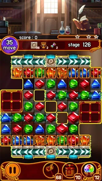 Jewel Magic Castle (Джуэл Мэджик Кэсл)  [МОД Бесконечные деньги] Screenshot 3