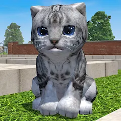 Скачать взлом Cute Pocket Cat 3D - Part 2 (Сьют Покет Кэт 3Д)  [МОД Mega Pack] - полная версия apk на Андроид