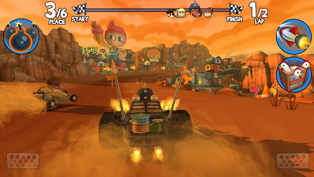 Beach Buggy Racing 2 (Бич Багги Рейсинг 2)  [МОД Меню] Screenshot 3