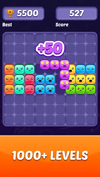 Block Puzzle Game (Блокголоволомка игра)  [МОД Много денег] Screenshot 2