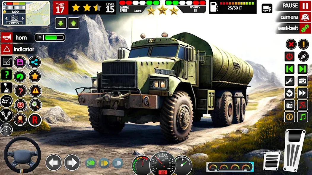 Army Truck Transport Game 2023  [МОД Unlimited Money] Screenshot 1