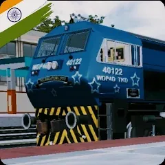 Взлом Indian Railway Simulator (Индийский железнодорожный симулятор)  [МОД Menu] - полная версия apk на Андроид