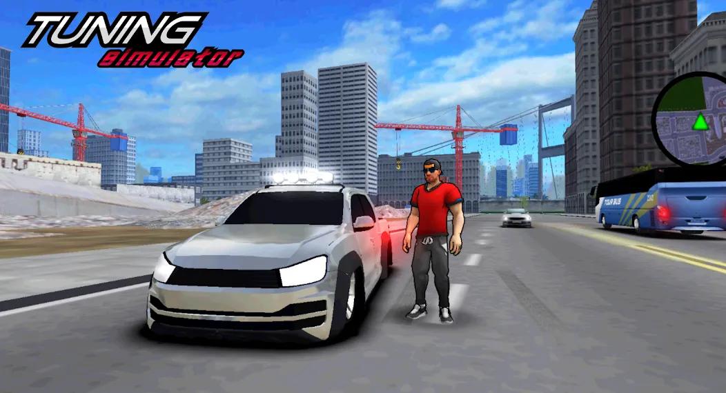 Tuning Simulator (Тюнинг Симулятор)  [МОД Бесконечные монеты] Screenshot 2