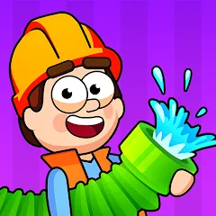 Скачать взлом Flow Legends: Pipe Games (Флоу Легенды)  [МОД Unlocked] - стабильная версия apk на Андроид