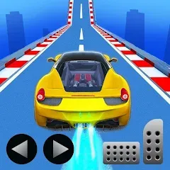 Скачать взлом Ramp Car Stunt Challenge (Рамп Кар Стант Челлендж)  [МОД Unlimited Money] - полная версия apk на Андроид