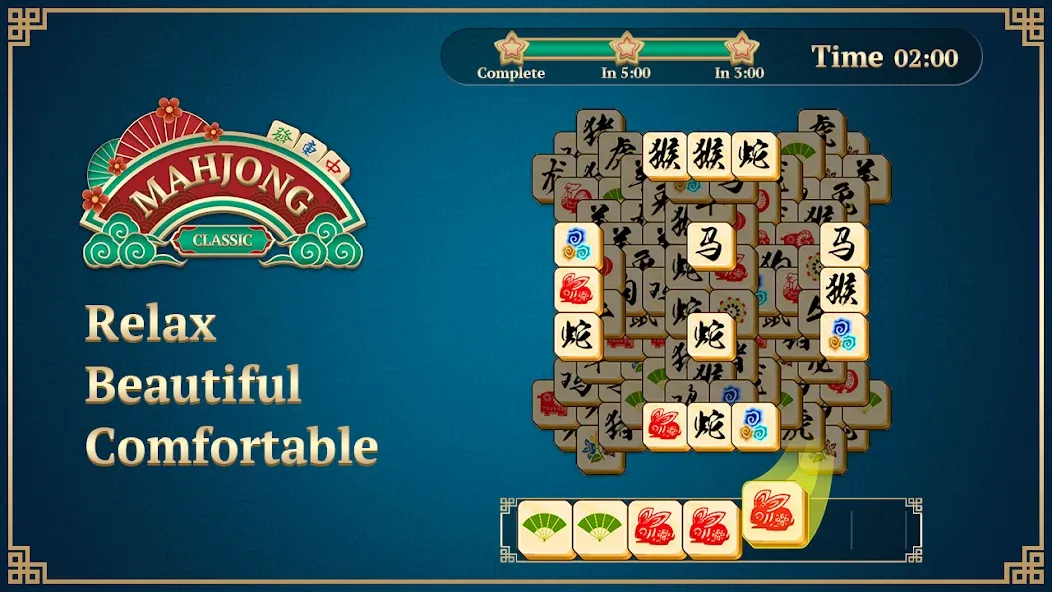 Mahjong Solitaire: 3 Tiles (Маджонг Классик)  [МОД Меню] Screenshot 5