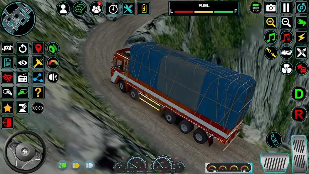 Indian Truck Offroad Cargo Sim (Индийский грузовик   )  [МОД Много денег] Screenshot 4