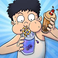 Взломанная Drink Fighter Clicker Idle (Дринк Файтер Кликер Айдл)  [МОД Menu] - стабильная версия apk на Андроид