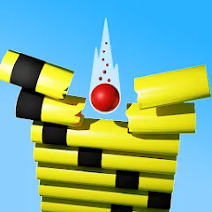 Скачать взломанную Ball: Blast colorful bricks 3d  [МОД Все открыто] - стабильная версия apk на Андроид