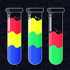 Взломанная Colorpuz - Water Sort Puzzle (Колорпаз)  [МОД Бесконечные монеты] - стабильная версия apk на Андроид