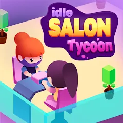 Взломанная Idle Beauty Salon Tycoon (Айдл Бьюти Салон Тайкун)  [МОД Unlocked] - стабильная версия apk на Андроид