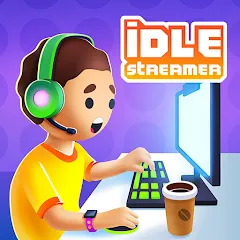 Взлом Idle Streamer - Tuber game (Айдл стример)  [МОД Меню] - полная версия apk на Андроид