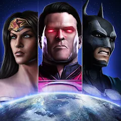 Взломанная Injustice: Gods Among Us (Инжастис)  [МОД Unlimited Money] - полная версия apk на Андроид