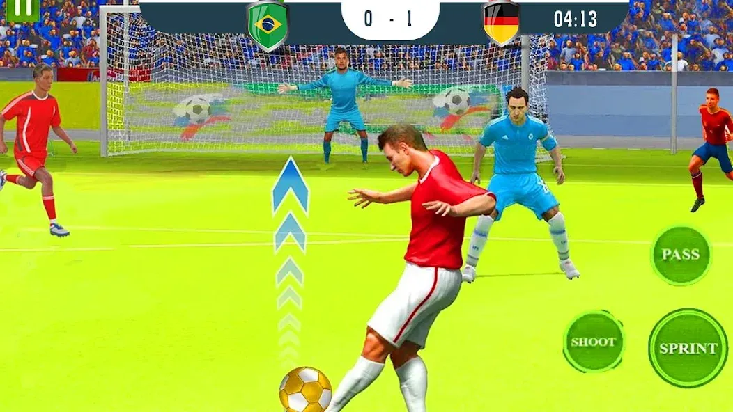 ultimate football game 2024  [МОД Бесконечные монеты] Screenshot 2